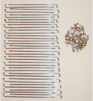 spaak set cs/gts 205mm chroom 36pcs